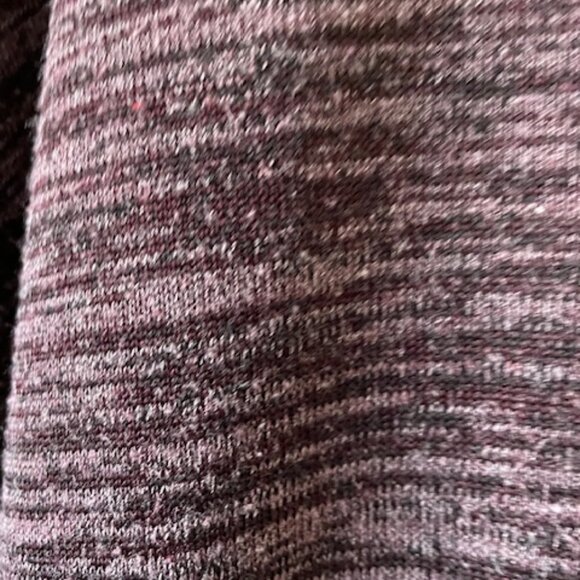 Doe & Rae - purple/black Draped Loose Top Size M/L - Picture 7 of 12